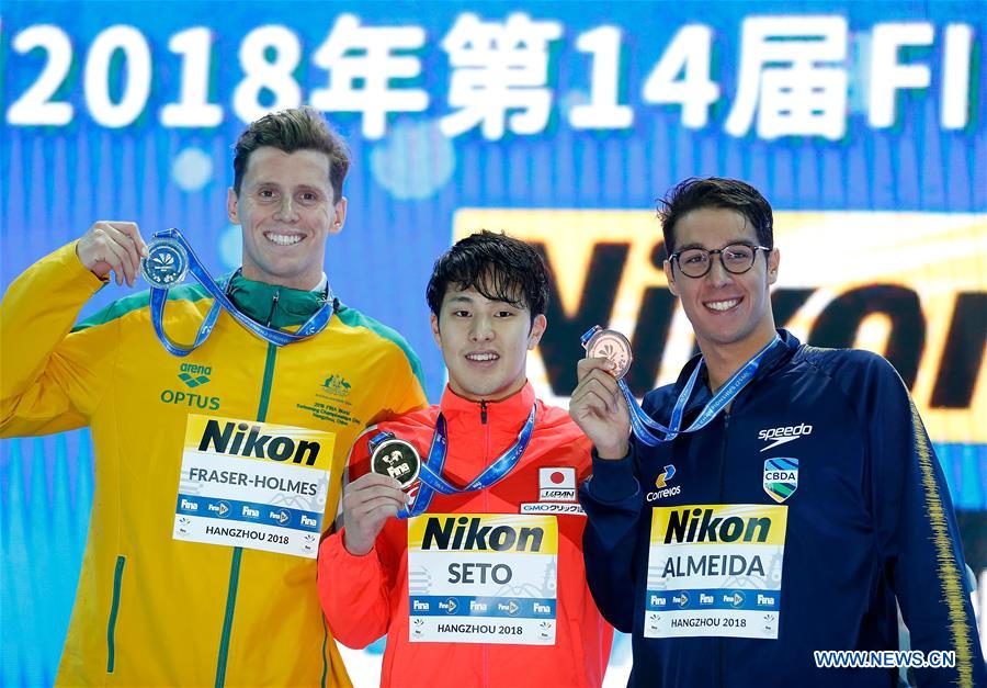 (SP)CHINA-HANGZHOU-SWIMMING-FINA-WORLD CHAMPIONSHIPS 25M-DAY 5(CN)