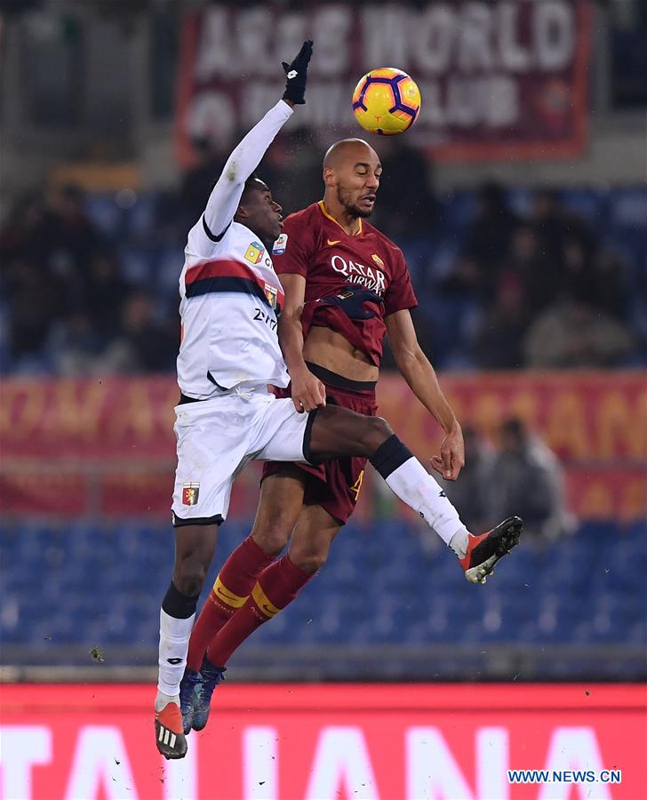 (SP)ITALY-ROME-SOCCER-SERIE A-ROMA VS GENOA 