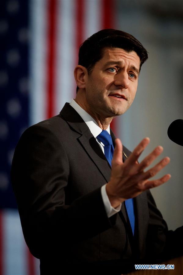 U.S.-WASHINGTON-PAUL RYAN-FAREWELL ADDRESS