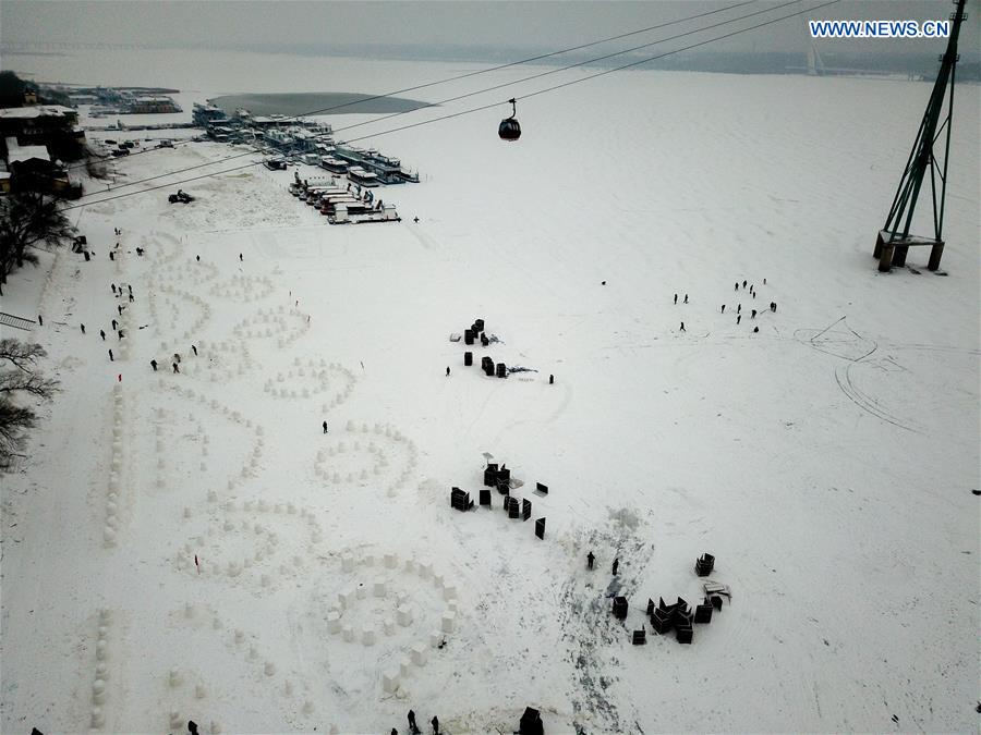 CHINA-HEILONGJIANG-HARBIN-2019-SNOWMEN (CN)