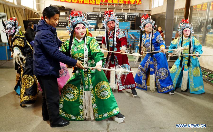 #CHINA-HEBEI-SHIJIAZHUANG-JIN OPERA-DRESS REHEARSAL (CN)