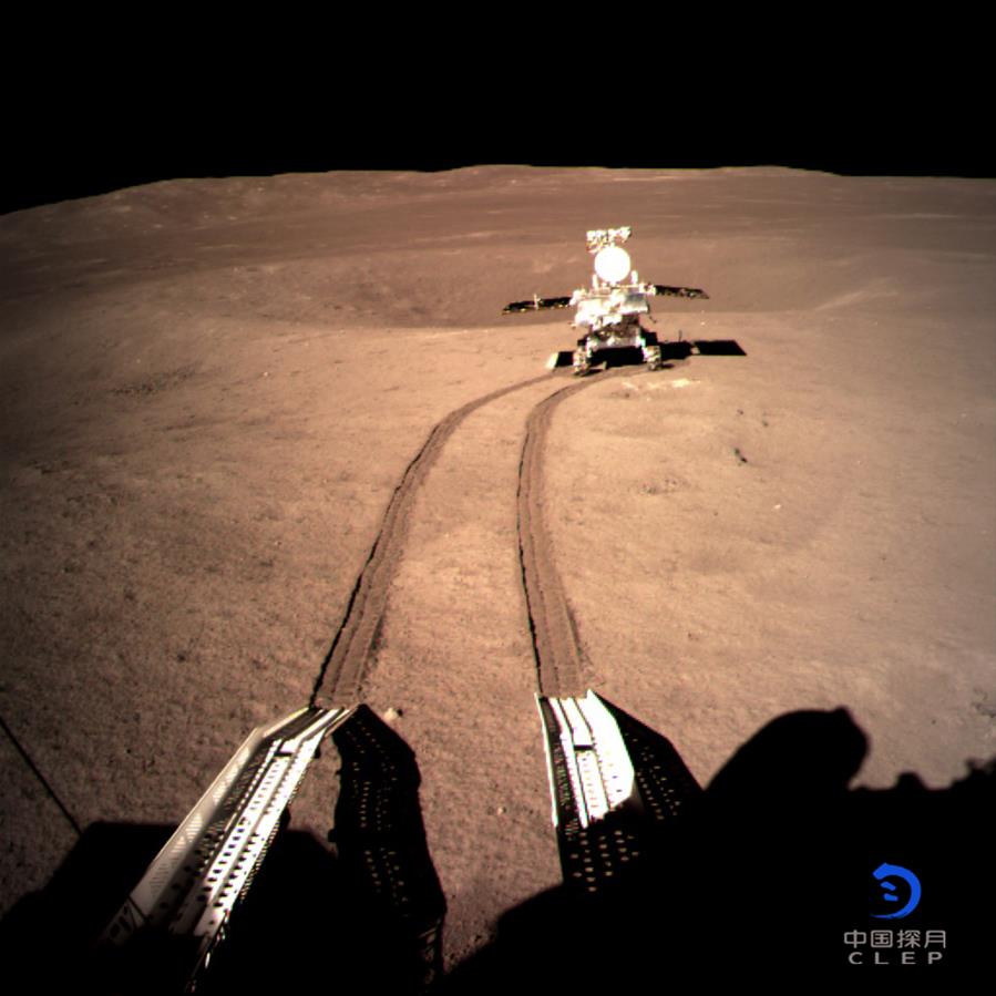 CHINA-CHANG'E-LUNAR PROBE-ROVER YUTU-2-DRIVING (CN)