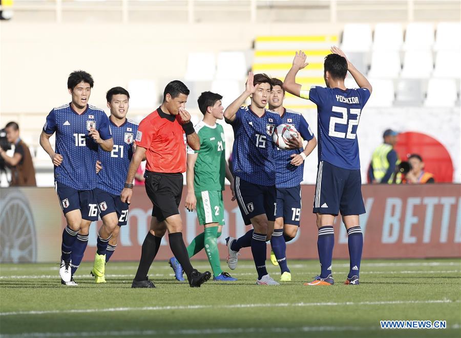 (SP)UAE-ABU DHABI-SOCCER-AFC ASIAN CUP 2019-GROUP F-JPN VS TKM