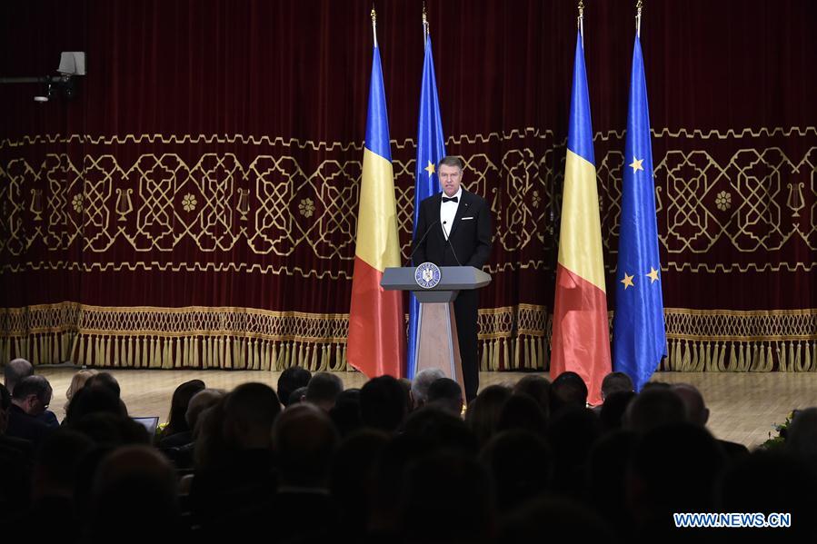 ROMANIA-BUCHAREST-EU COUNCIL-PRESIDENCY-INAUGURATION CEREMONY