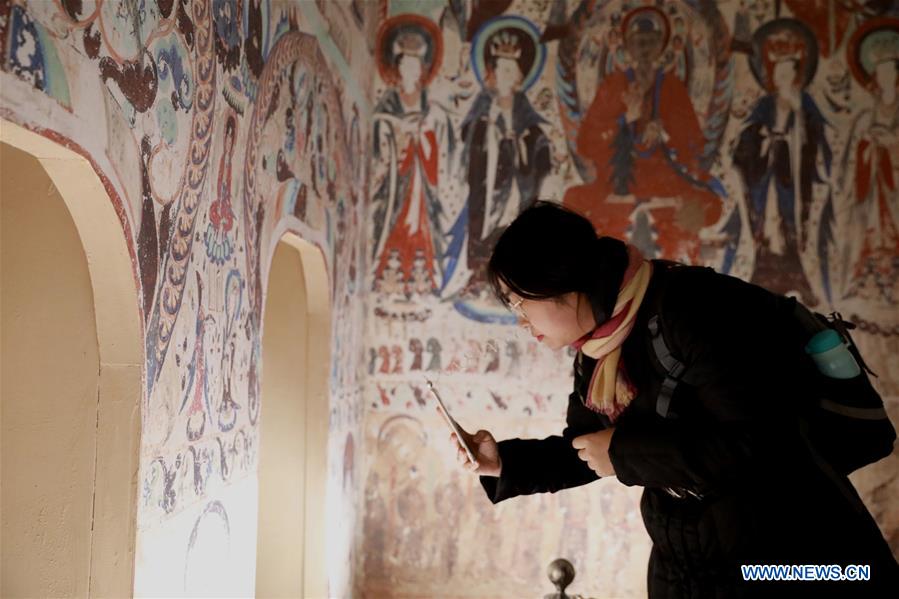 #CHINA-SHIJIAZHUANG-DUNHUANG-DIGITAL EXHIBITION (CN)