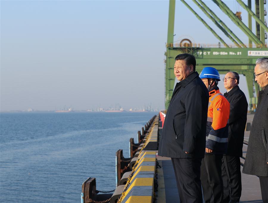 CHINA-TIANJIN-XI JINPING-INSPECTION (CN)