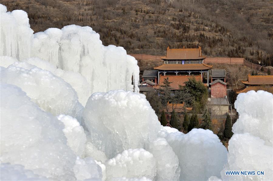 CHINA-HEBEI-SHAHE-ICEFALL (CN)