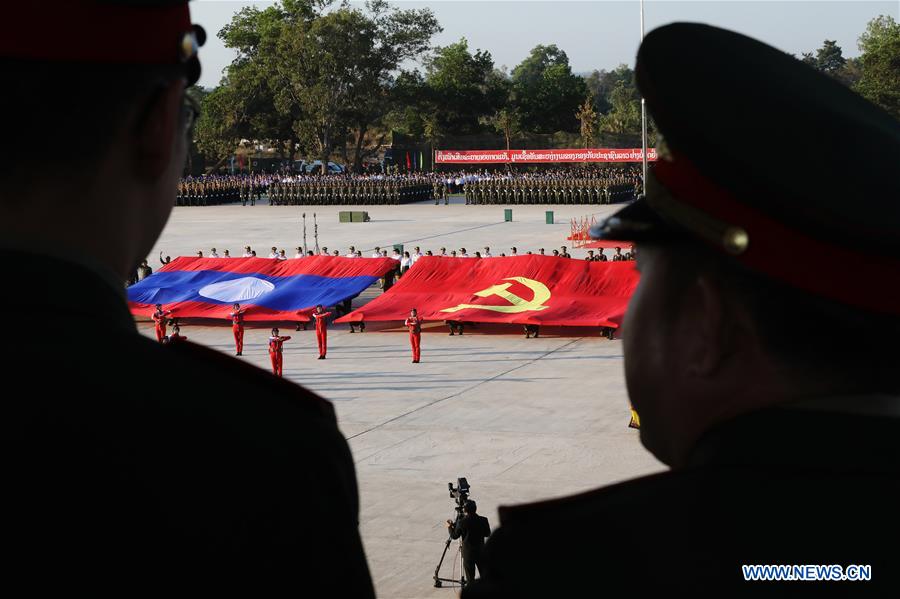 LAOS-VIENTIANE-70TH ANNIVERSARY-CELEBRATION