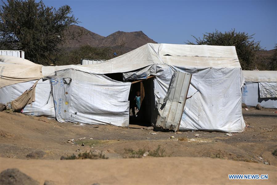 YEMEN-AMRAN-DISPLACED PEOPLE