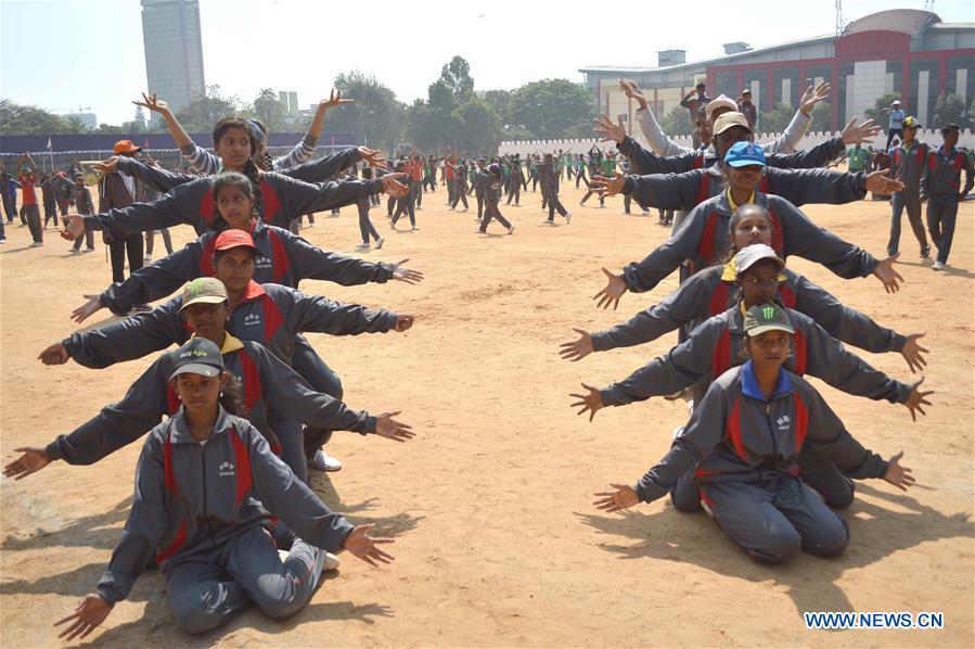 INDIA-BANGALORE-CELEBRATION-PERFORMANCE