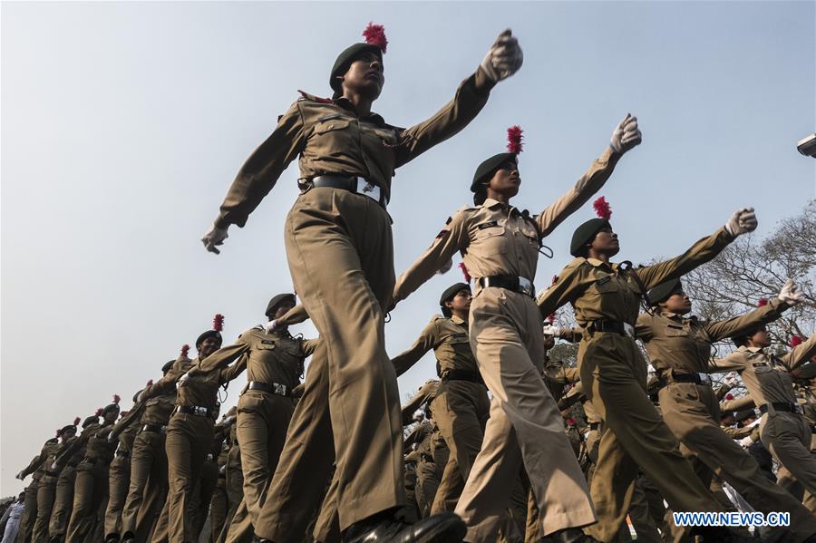 INDIA-KOLKATA-REPUBLIC DAY-REHEARSAL