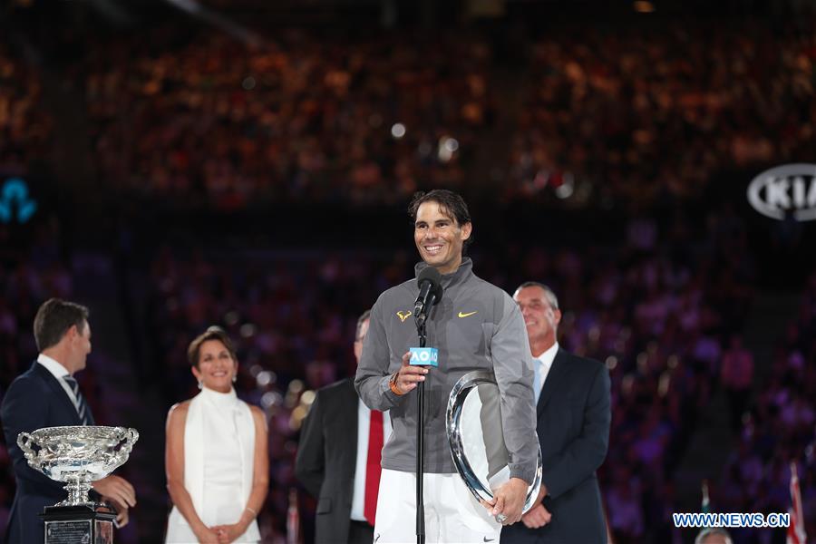 (SP)AUSTRALIA-MELBOURNE-TENNIS-AUSTRALIAN OPEN-DAY 14