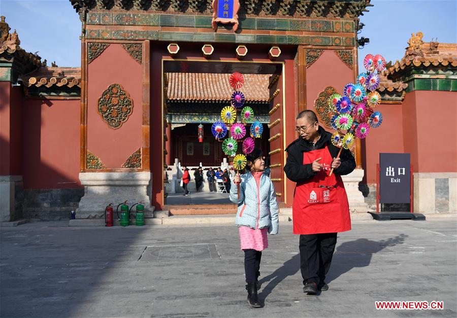 (InPalaceMuseum)CHINA-BEIJING-THE FORBIDDEN CITY-SPRING FESTIVAL CELEBRATION-FAIR (CN)