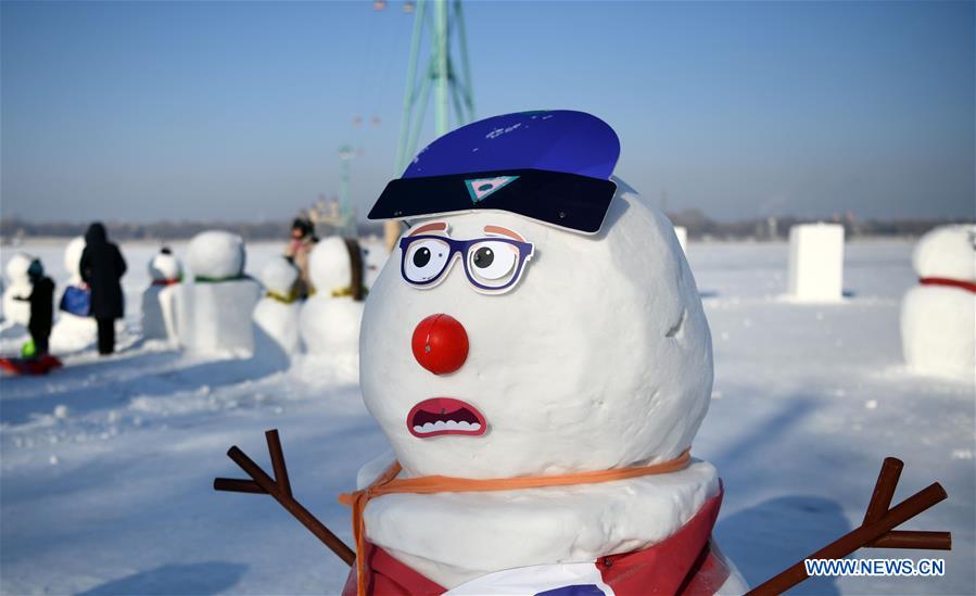 CHINA-HARBIN-SNOWMAN-SPRING FESTIVAL(CN)