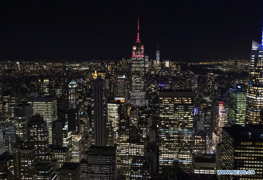 U.S.-NEW YORK-EMPIRE STATE BUILDING-CHINESE NEW YEAR