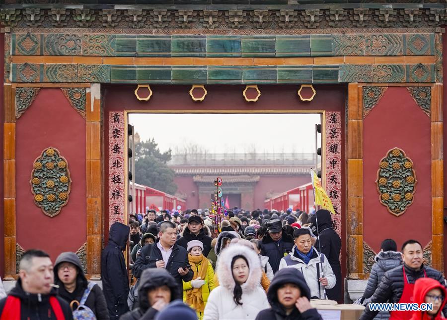 (InPalaceMuseum)CHINA-BEIJING-PALACE MUSEUM-SPRING FESTIVAL (CN)