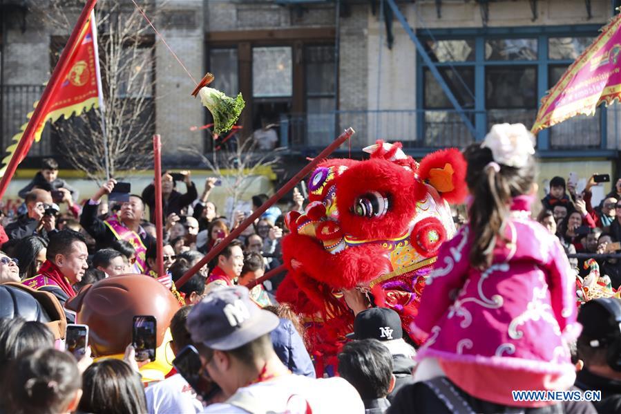 U.S.-NEW YORK-LUNAR NEW YEAR-CELEBRATIONS