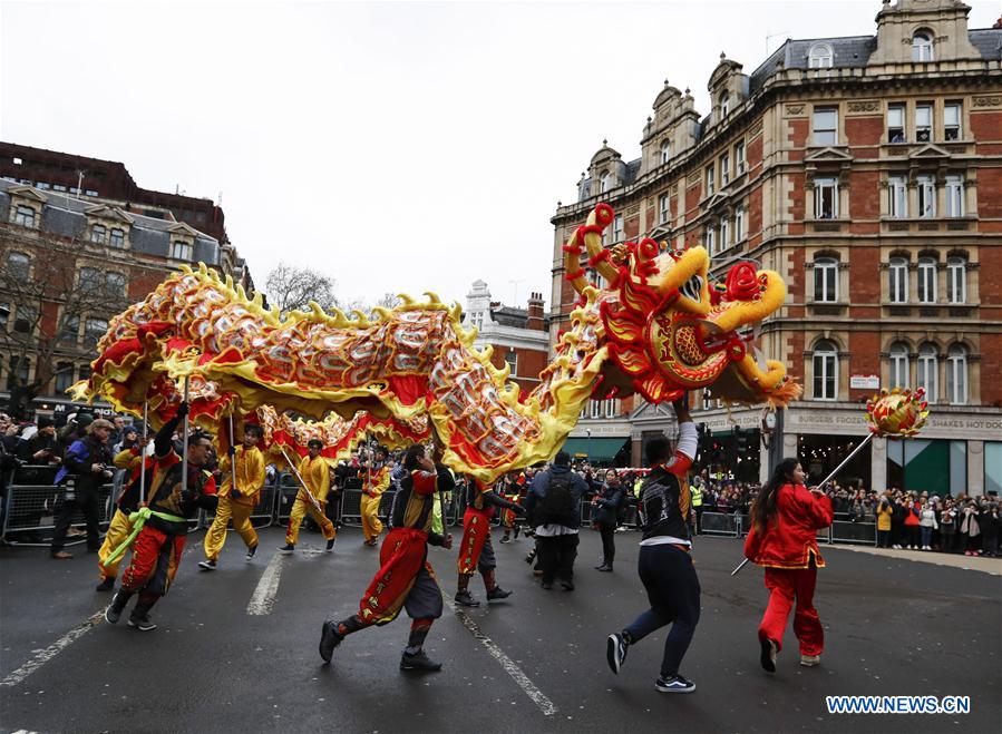 BRITAIN-LONDON-CHINESE LUNAR NEW YEAR-CELEBRATION