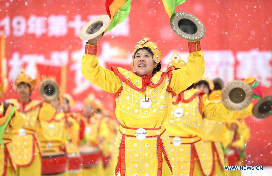 CHINA-HEBEI-SHIJIAZHUANG-DRUM PERFORMANCE (CN)