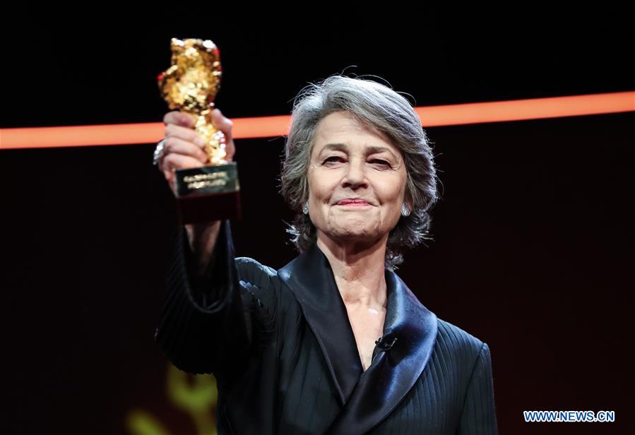 GERMANY-BERLIN-BERLINALE-HONORARY GOLDEN BEAR-CHARLOTTE RAMPLING