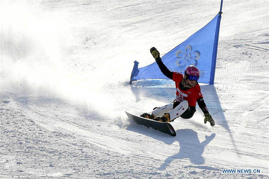 (SP)CHINA-HEBEI-ZHANGJIAKOU-FIS SNOWBOARD-PARALLEL GIANT SLALOM(CN)