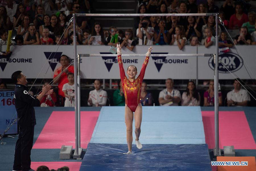 (SP)AUSTRALIA-MELBOURNE-WORLD CUP GYMNASTICS