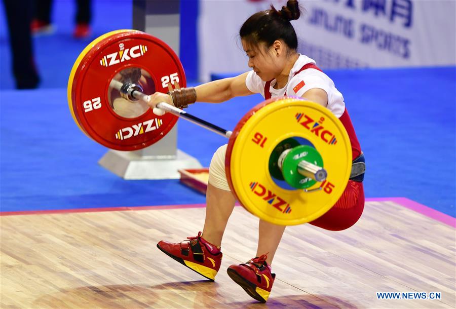 (SP)CHINA-FUZHOU-WEIGHTLIFTING-IWF WORLD CUP