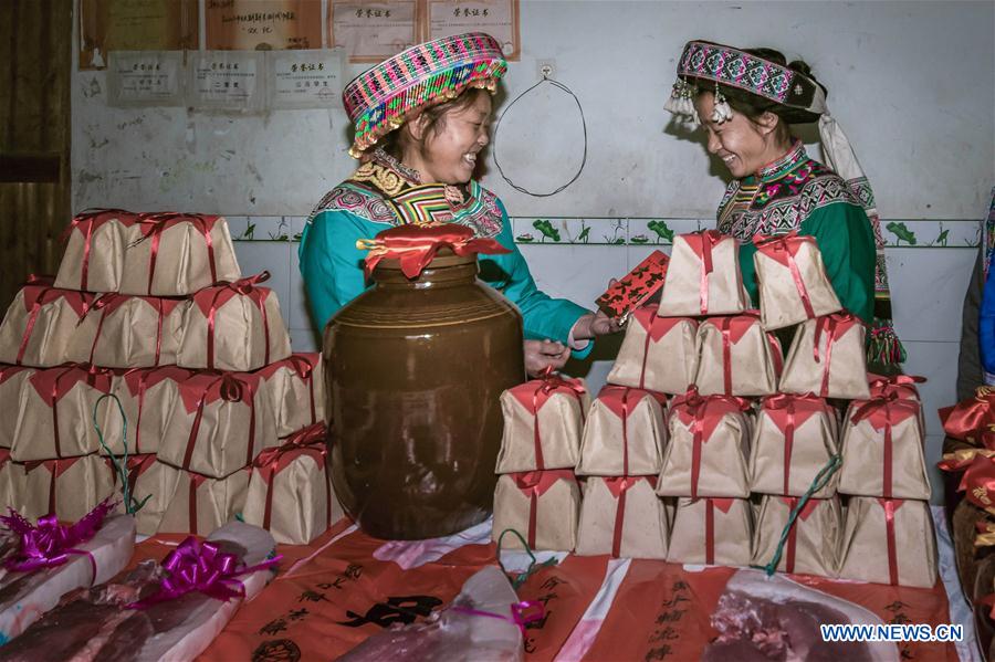 CHINA-SICHUAN-XINGWEN-MIAO ETHNIC GROUP-WEDDING (CN)