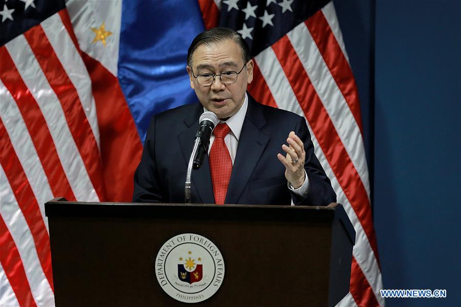 PHILIPPINES-PASAY CITY-FOREIGN AFFAIRS SECRETARY-U.S. STATE SECRETARY-PRESS