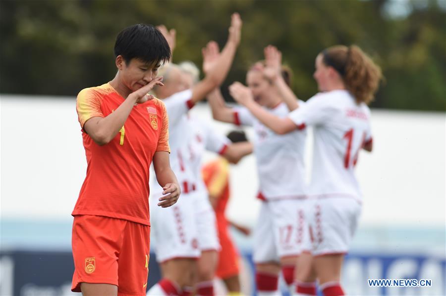 (SP)PORTUGAL-SANTO ANTONIO-FOOTBALL-ALGARVE CUP-CHN VS DEN