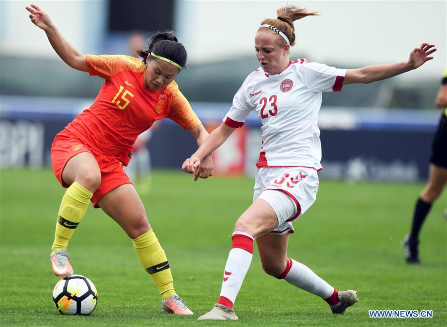 (SP)PORTUGAL-SANTO ANTONIO-FOOTBALL-ALGARVE CUP-CHN VS DEN