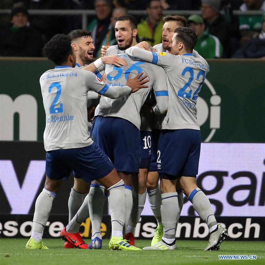 (SP)GERMANY-BREMEN-SOCCER-BUNDESLIGA-BREMEN VS SCHALKE 04