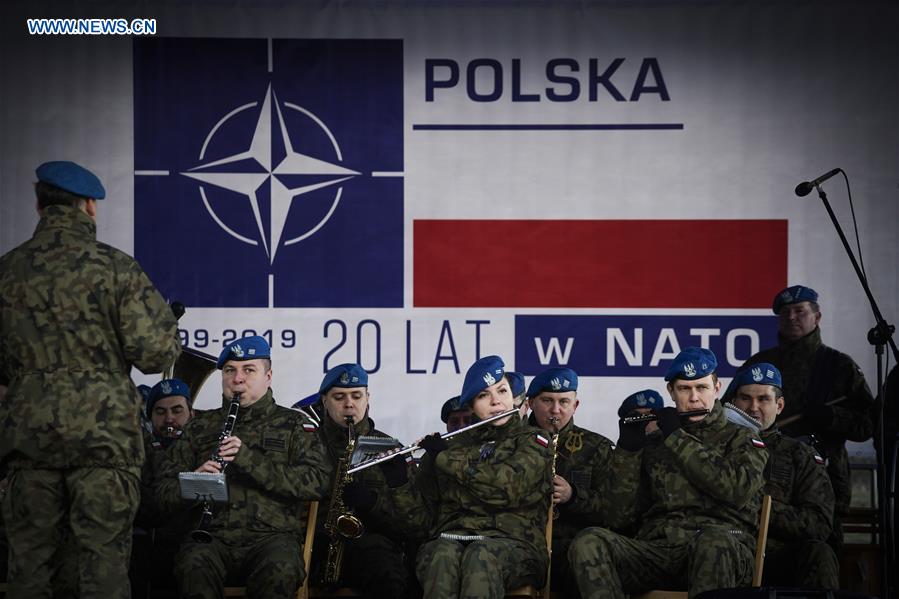 POLAND-BYDGOSZCZ-NATO MEMBERSHIP-20TH ANNIVERSARY