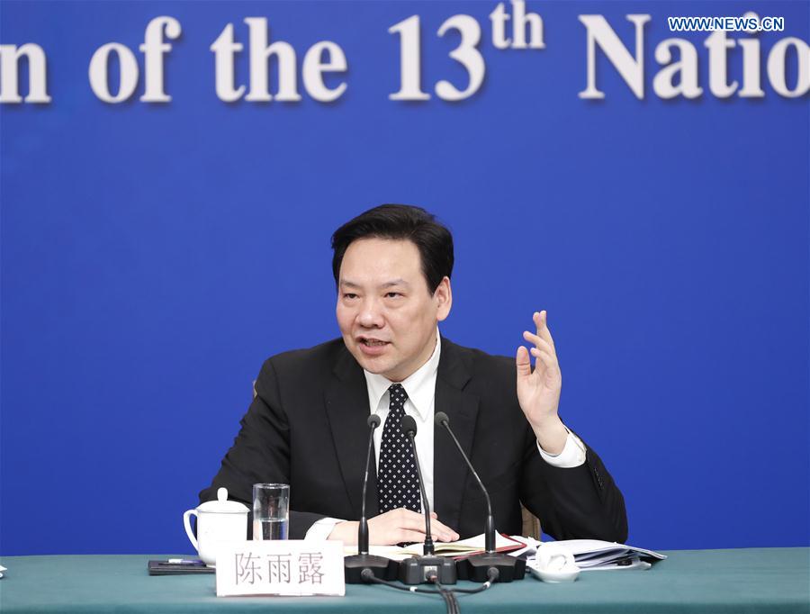 (TWO SESSIONS)CHINA-BEIJING-NPC-PRESS CONFERENCE (CN)