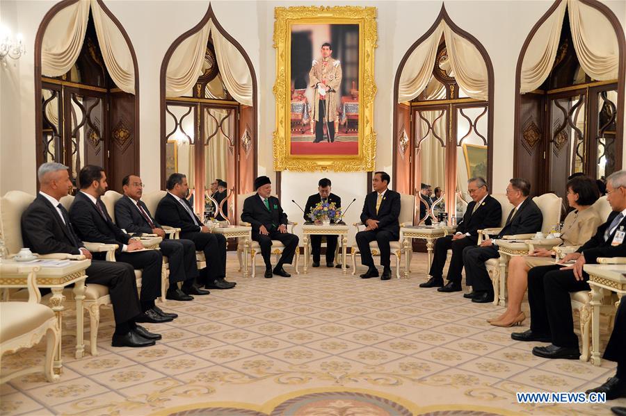 THAILAND-BANGKOK-PM-OMAN-FM-MEETING