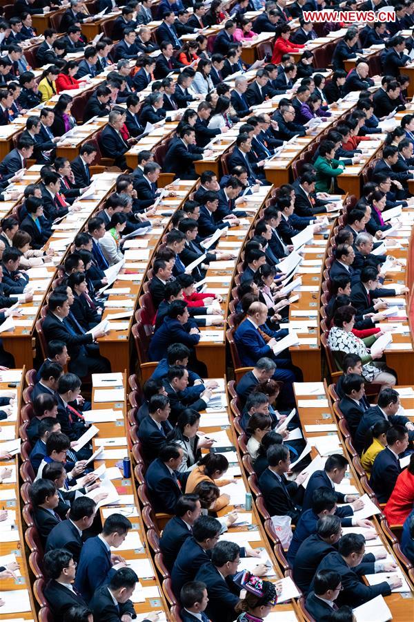 (TWO SESSIONS)CHINA-BEIJING-NPC-THIRD PLENARY MEETING (CN)