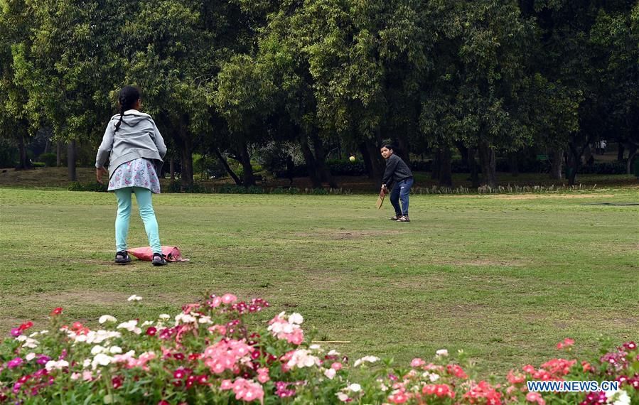 INDIA-NEW DELHI-SPRING-SCENERY