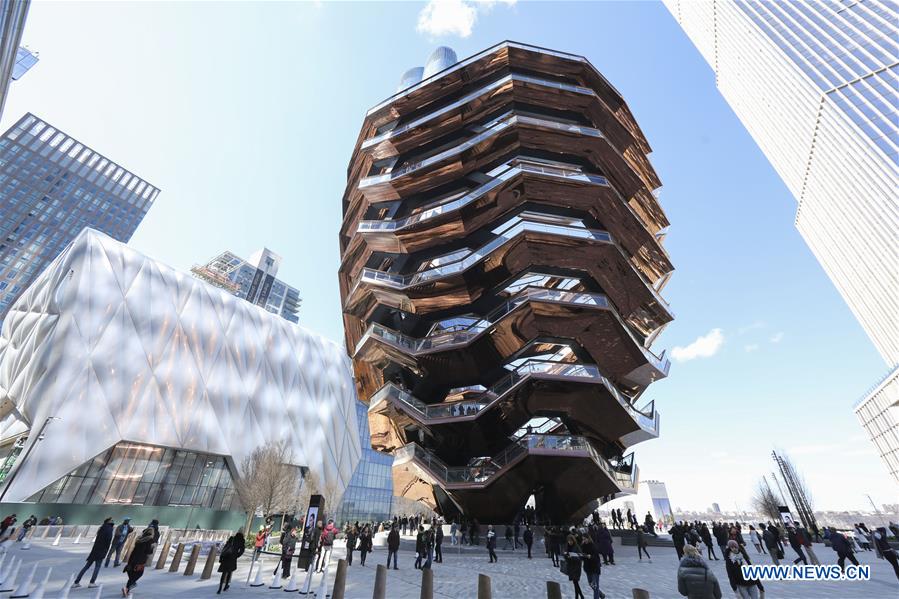 U.S.- NEW YORK-HUDSON YARDS-VESSEL