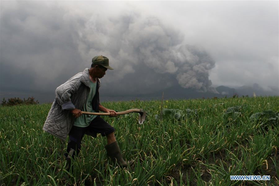 INDONESIA-MOUNT BROMO-ERUPTION