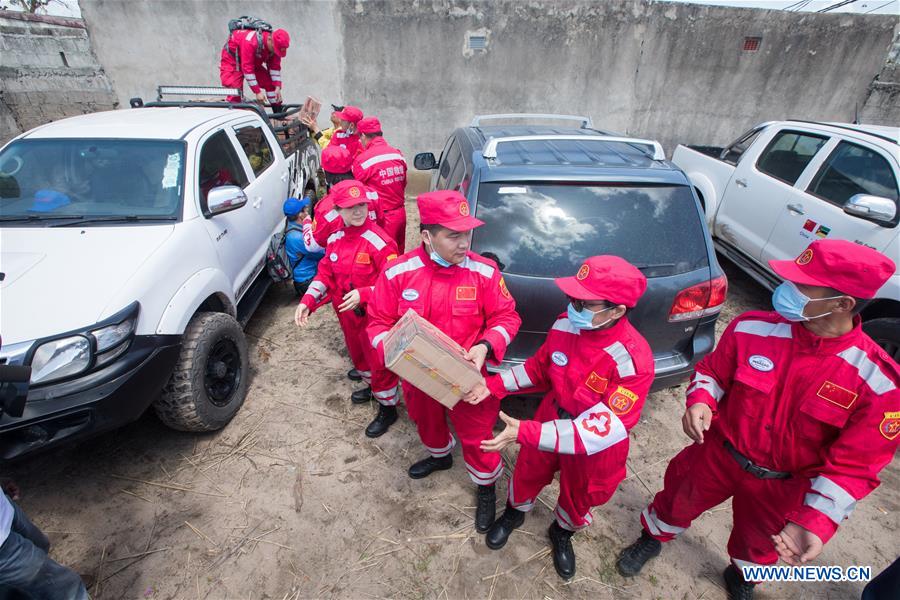 MOZAMBIQUE-SOFALA PROVINCE-CYCLONE IDAI-CHINA-RESCUE TEAM