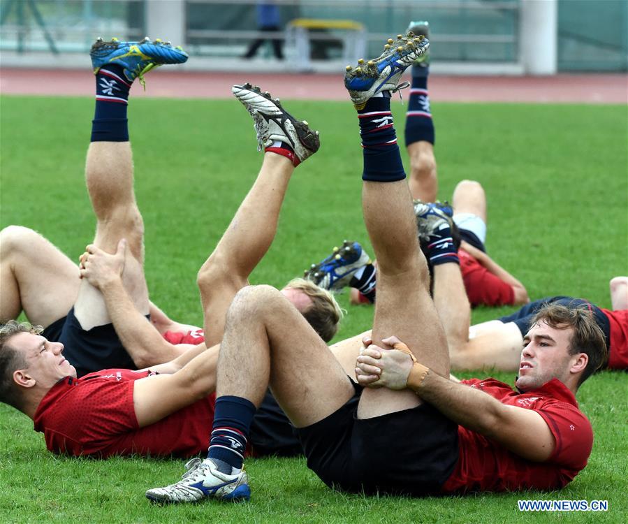 (SP)CHINA-HONG KONG-RUGBY-FRIENDLY MATCH