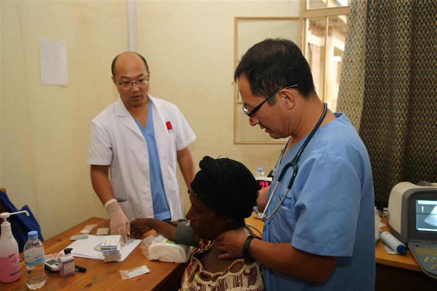 RWANDA-KIGALI-CHINESE MEDICAL TEAM-FREE HEALTH CARE