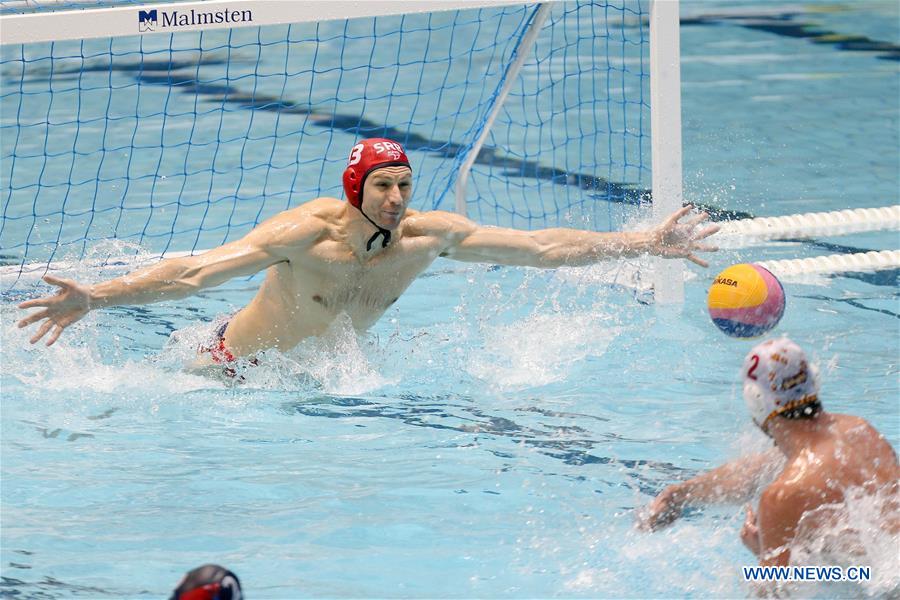 (SP)CROATIA-ZAGREB-WATER POLO-FINA WORLD LEAGUE EUROPA CUP-ESP VS SRB