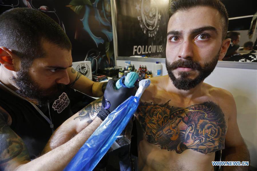 LEBANON-BEIRUT-TATTOO FESTIVAL