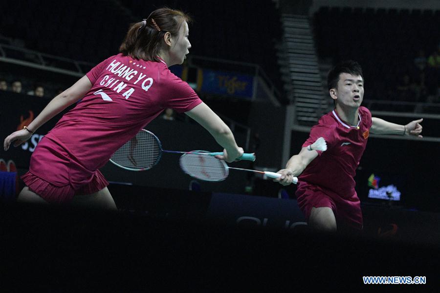 (SP)SINGAPORE-BADMINTON-SINGAPORE OPEN-SEMIFINAL