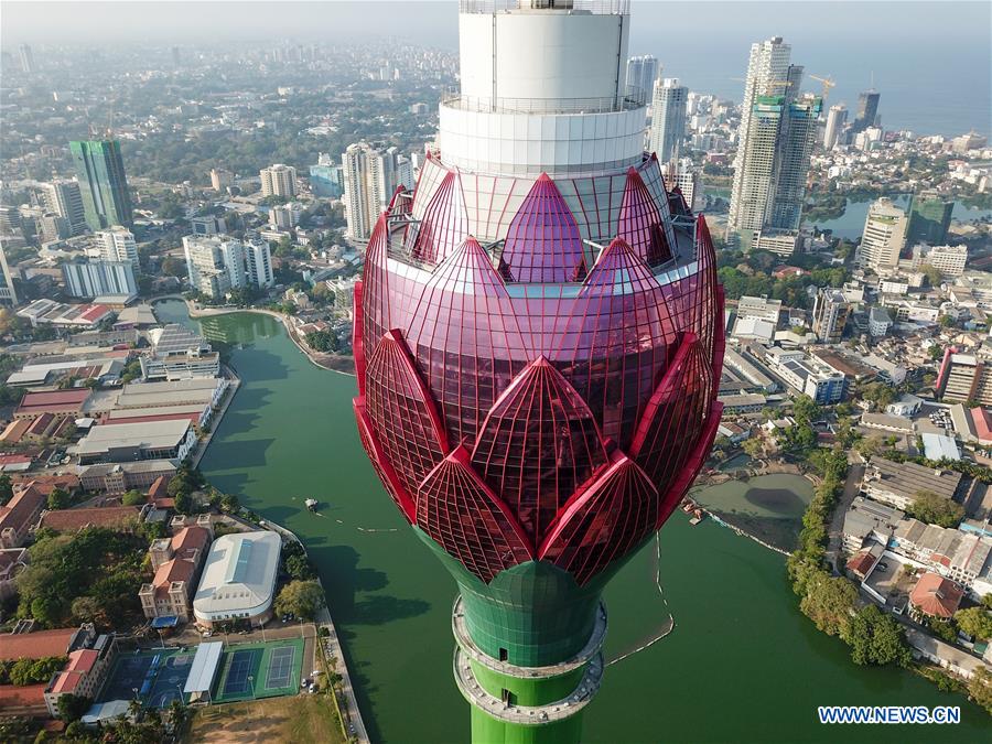 SRI LANKA-COLOMBO-LOTUS TOWER