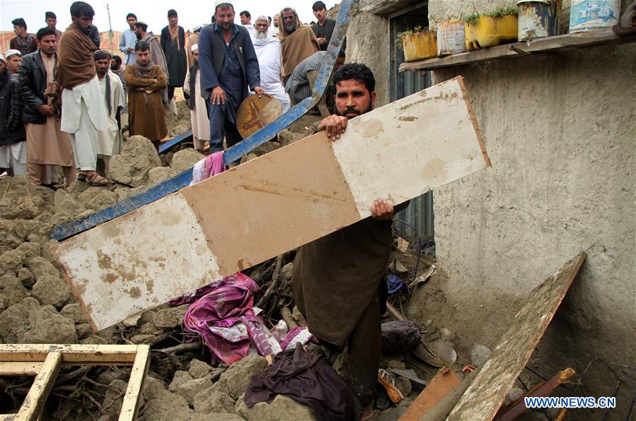 AFGHANISTAN-NANGARHAR-HOUSE-COLLAPSE