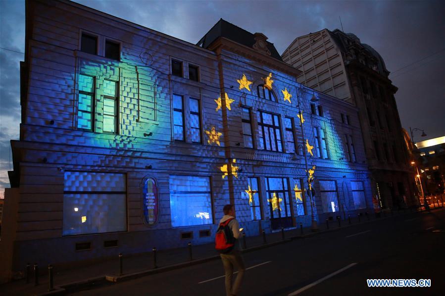 ROMANIA-BUCHAREST-SPOTLIGHT-LIGHT FESTIVAL