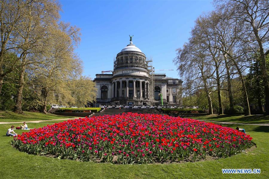 BELGIUM-BRUSSELS-CINQUANTENAIRE PARK