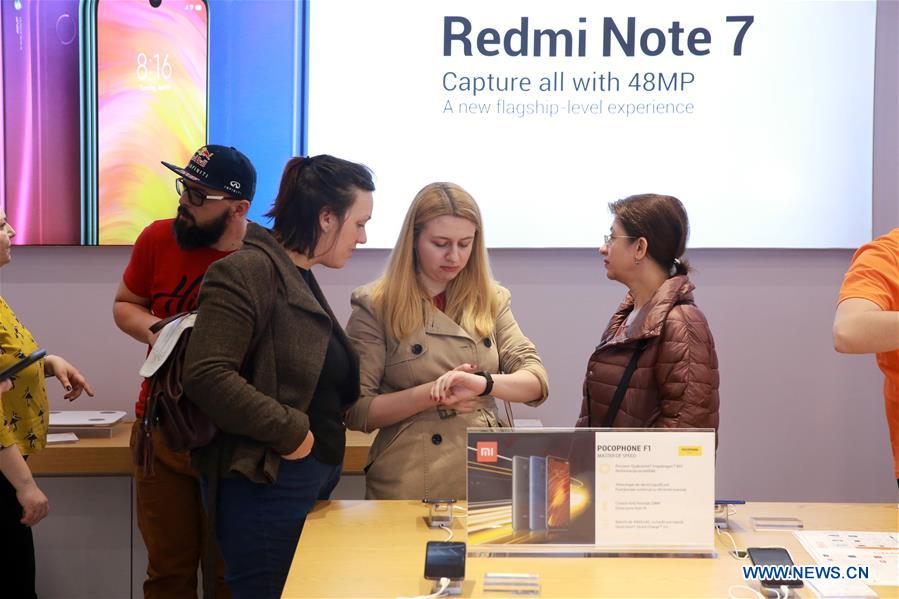 ROMANIA-BUCHAREST-XIAOMI-MI STORE-OPEN